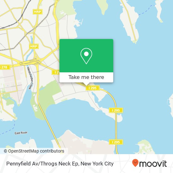 Pennyfield Av/Throgs Neck Ep map