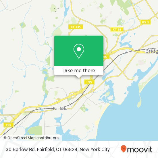 30 Barlow Rd, Fairfield, CT 06824 map
