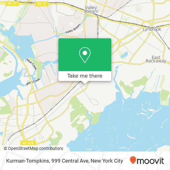 Mapa de Kurman-Tompkins, 999 Central Ave