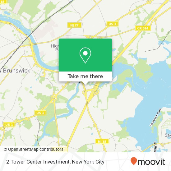 2 Tower Center Investment map