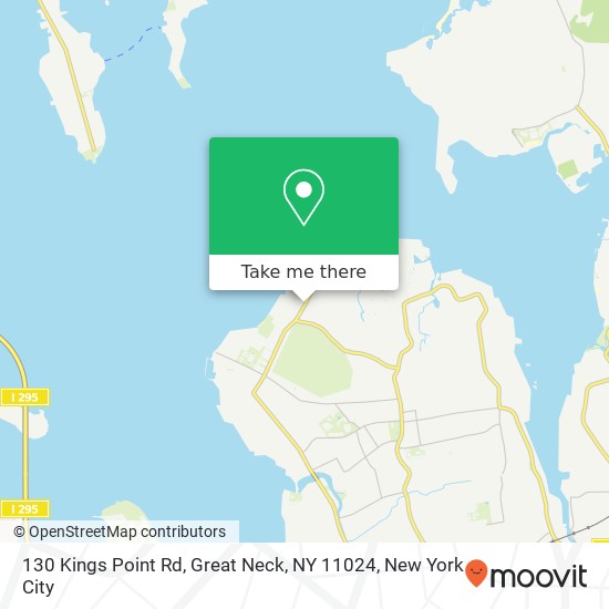 130 Kings Point Rd, Great Neck, NY 11024 map