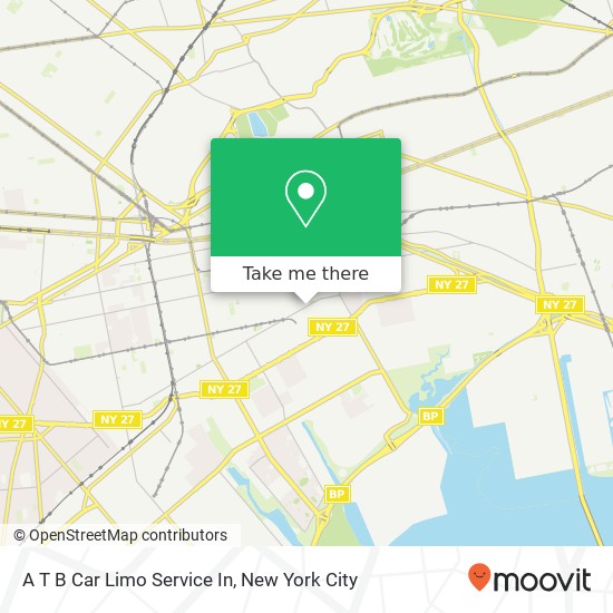 A T B Car Limo Service In map