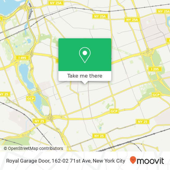 Mapa de Royal Garage Door, 162-02 71st Ave