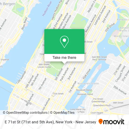How to Get to E 71st St (71st and 5th Ave) in Manhattan by Subway, Bus ...