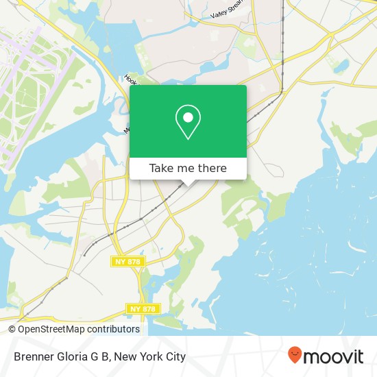 Brenner Gloria G B, 454 Central Ave map