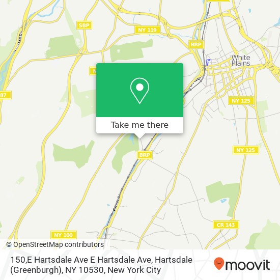 150,E Hartsdale Ave E Hartsdale Ave, Hartsdale (Greenburgh), NY 10530 map