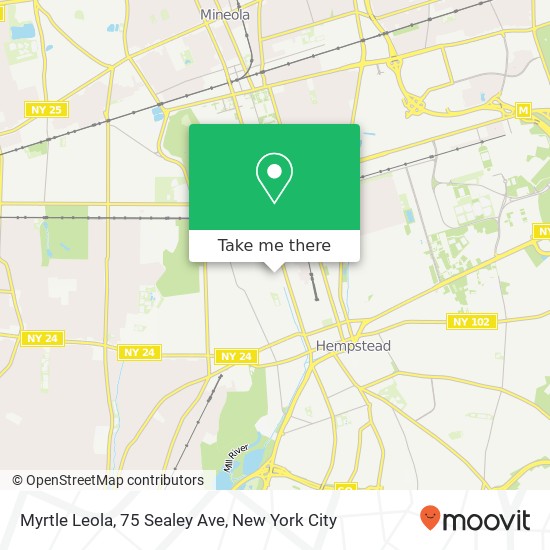 Mapa de Myrtle Leola, 75 Sealey Ave