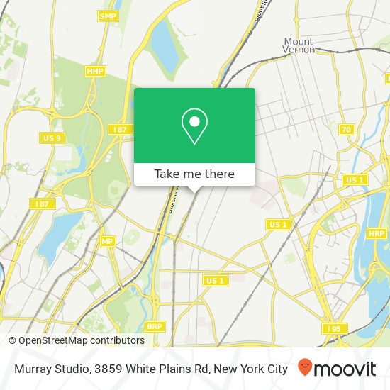 Murray Studio, 3859 White Plains Rd map