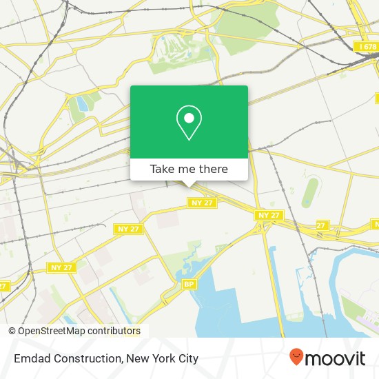Mapa de Emdad Construction
