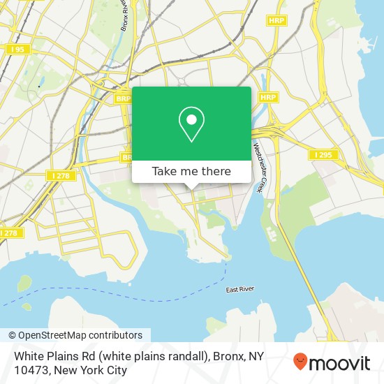 White Plains Rd (white plains randall), Bronx, NY 10473 map
