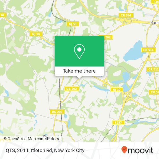 QTS, 201 Littleton Rd map