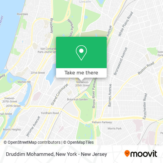 Mapa de Druddim Mohammed