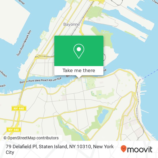 79 Delafield Pl, Staten Island, NY 10310 map
