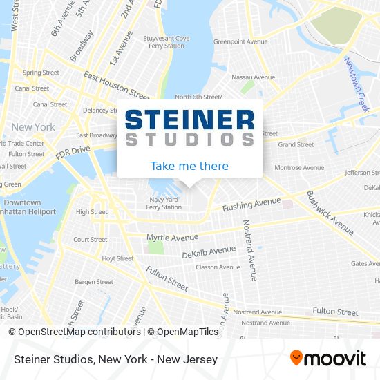Mapa de Steiner Studios