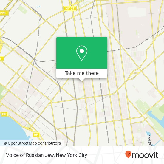 Voice of Russian Jew map