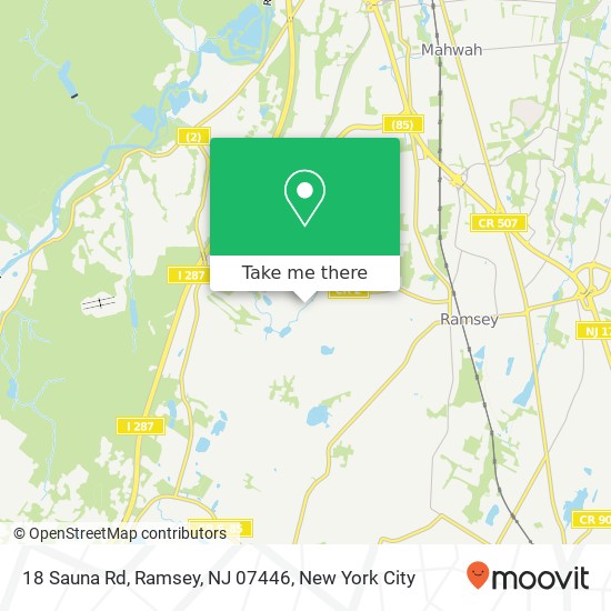 18 Sauna Rd, Ramsey, NJ 07446 map