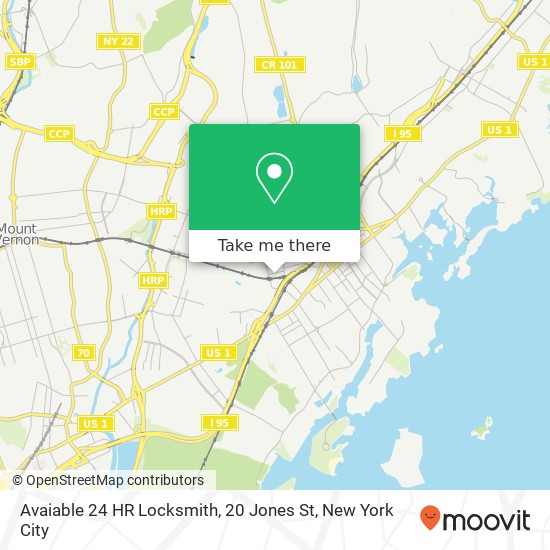 Avaiable 24 HR Locksmith, 20 Jones St map