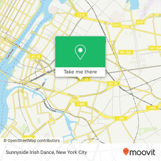 Sunnyside Irish Dance map