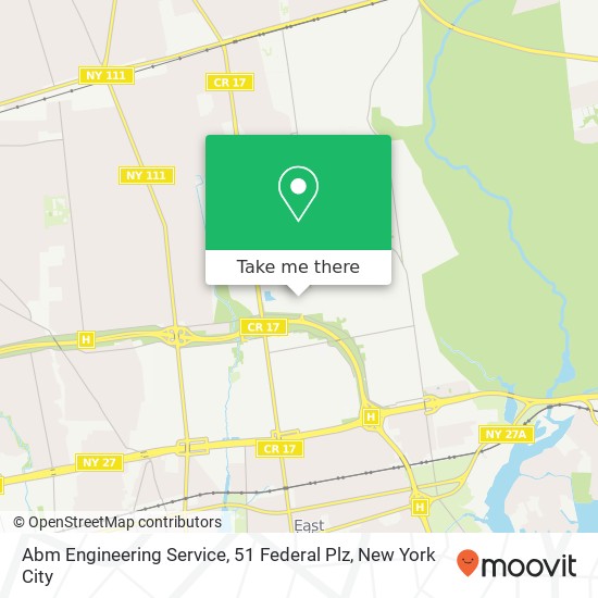 Abm Engineering Service, 51 Federal Plz map