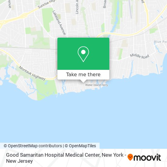 Mapa de Good Samaritan Hospital Medical Center