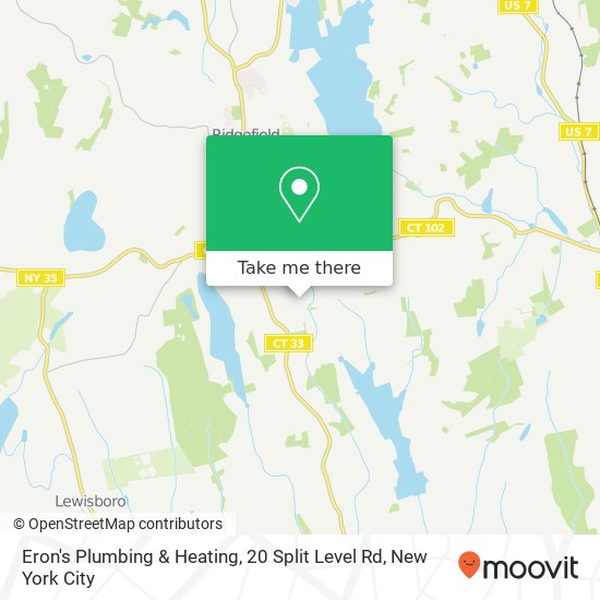 Eron's Plumbing & Heating, 20 Split Level Rd map