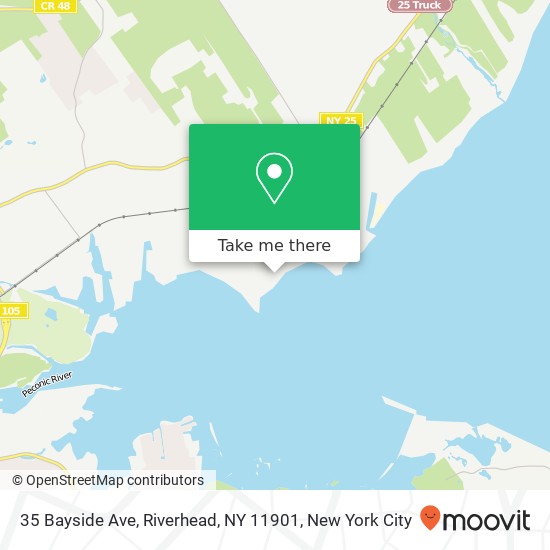 35 Bayside Ave, Riverhead, NY 11901 map