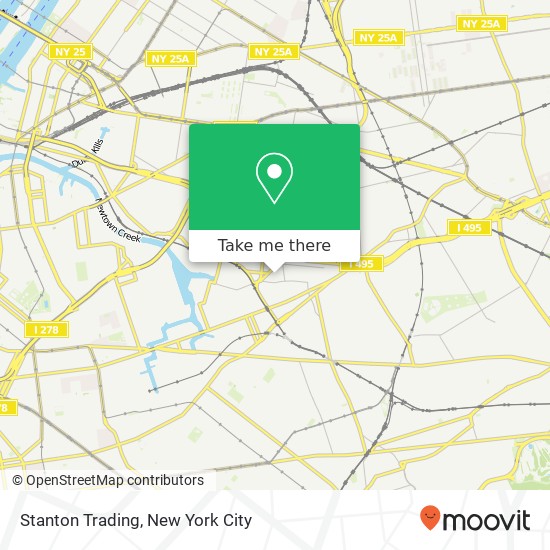 Stanton Trading map