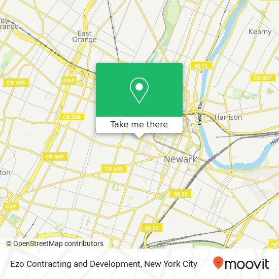 Mapa de Ezo Contracting and Development
