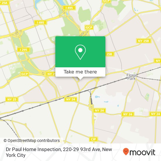 Dr Paul Home Inspection, 220-29 93rd Ave map