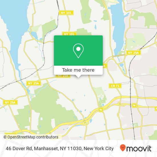 46 Dover Rd, Manhasset, NY 11030 map