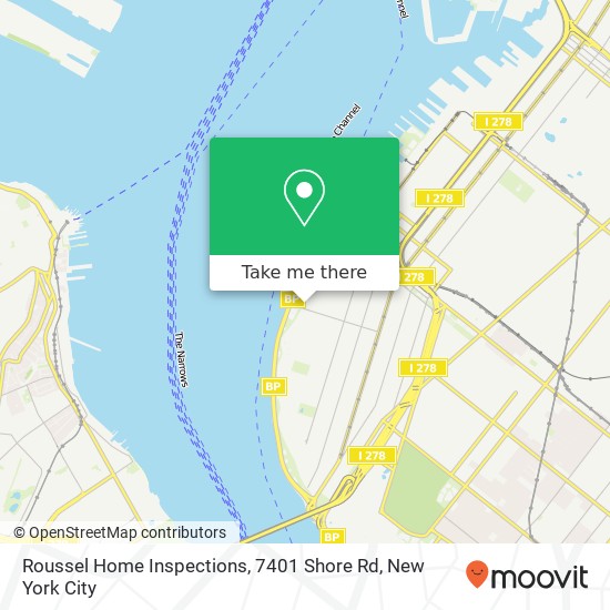 Mapa de Roussel Home Inspections, 7401 Shore Rd