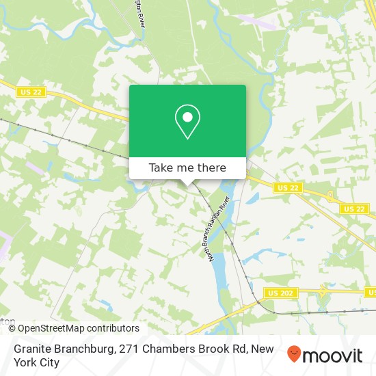 Granite Branchburg, 271 Chambers Brook Rd map