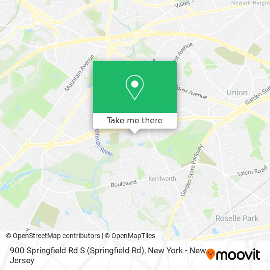 900 Springfield Rd S map