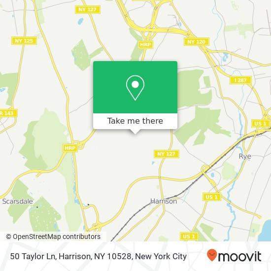 50 Taylor Ln, Harrison, NY 10528 map
