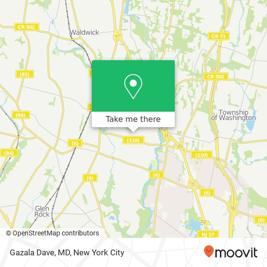 Mapa de Gazala Dave, MD, 223 N Van Dien Ave