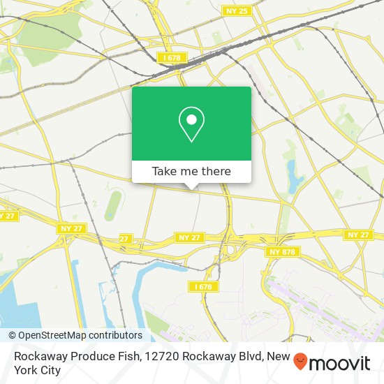 Rockaway Produce Fish, 12720 Rockaway Blvd map
