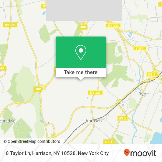 8 Taylor Ln, Harrison, NY 10528 map
