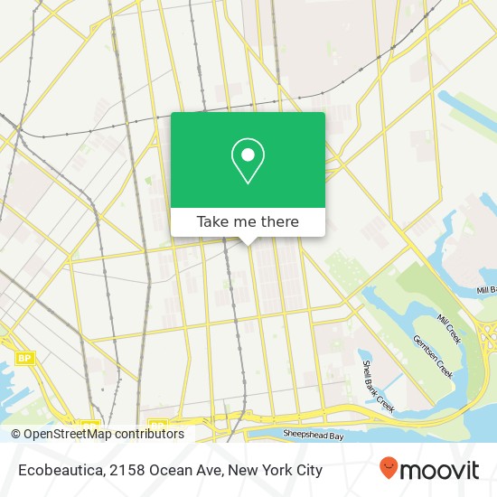 Ecobeautica, 2158 Ocean Ave map