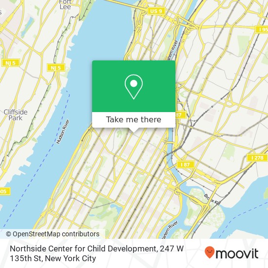 Northside Center for Child Development, 247 W 135th St map