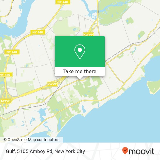 Mapa de Gulf, 5105 Amboy Rd