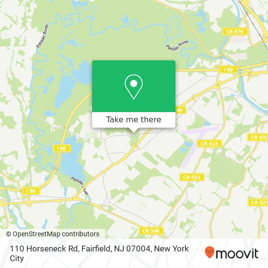 110 Horseneck Rd, Fairfield, NJ 07004 map