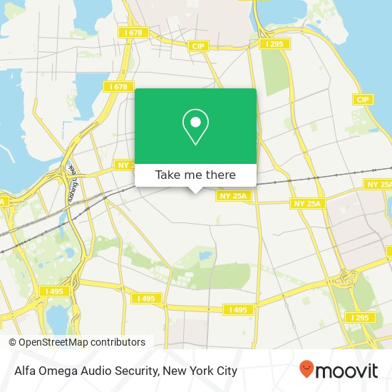 Alfa Omega Audio Security, 43rd Ave map