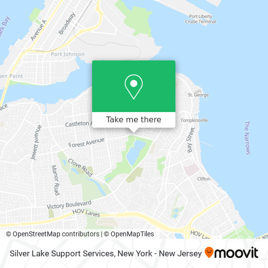 Silver Lake Support Services map