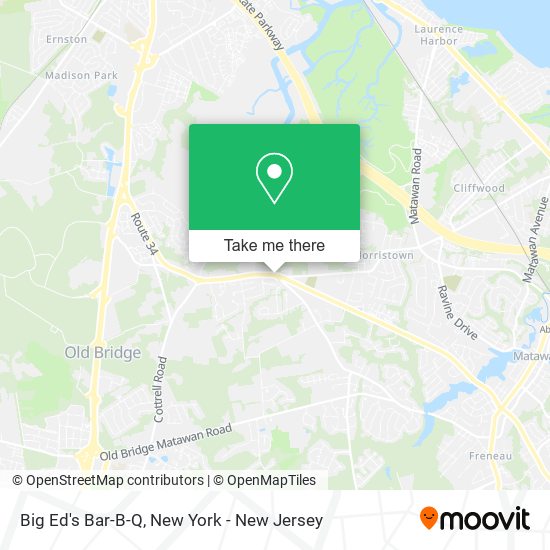 Mapa de Big Ed's Bar-B-Q