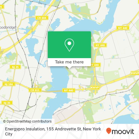 Mapa de Energypro Insulation, 155 Androvette St