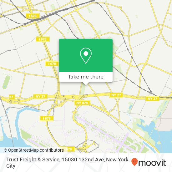 Mapa de Trust Freight & Service, 15030 132nd Ave