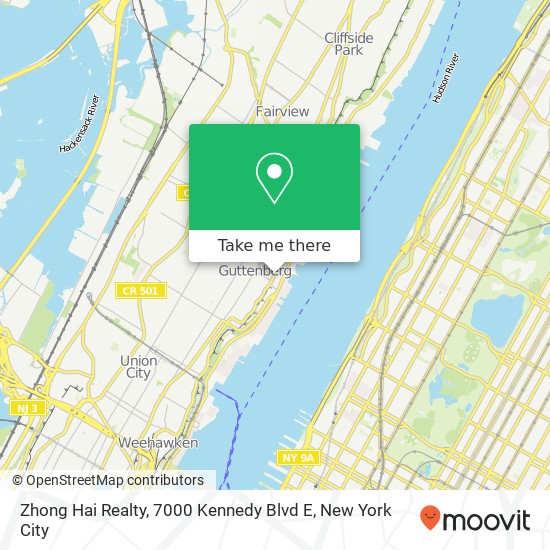 Zhong Hai Realty, 7000 Kennedy Blvd E map
