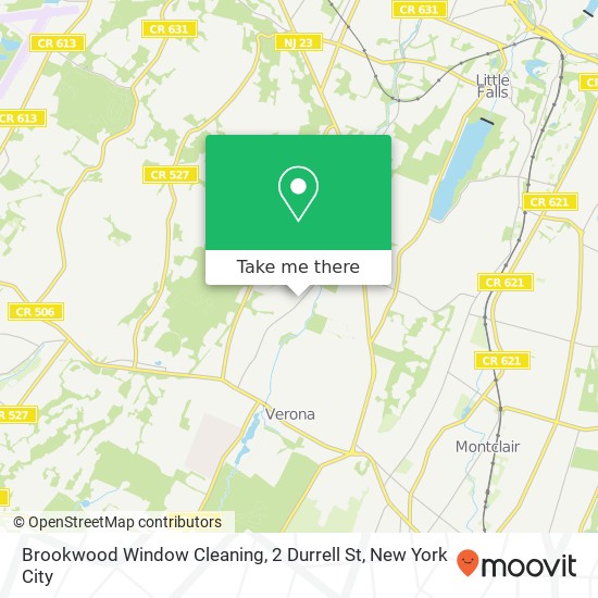 Brookwood Window Cleaning, 2 Durrell St map