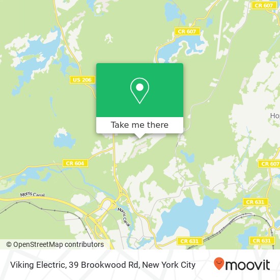 Mapa de Viking Electric, 39 Brookwood Rd