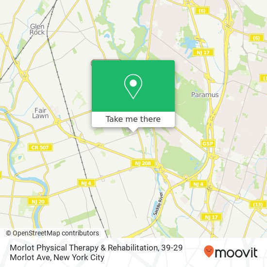 Morlot Physical Therapy & Rehabilitation, 39-29 Morlot Ave map